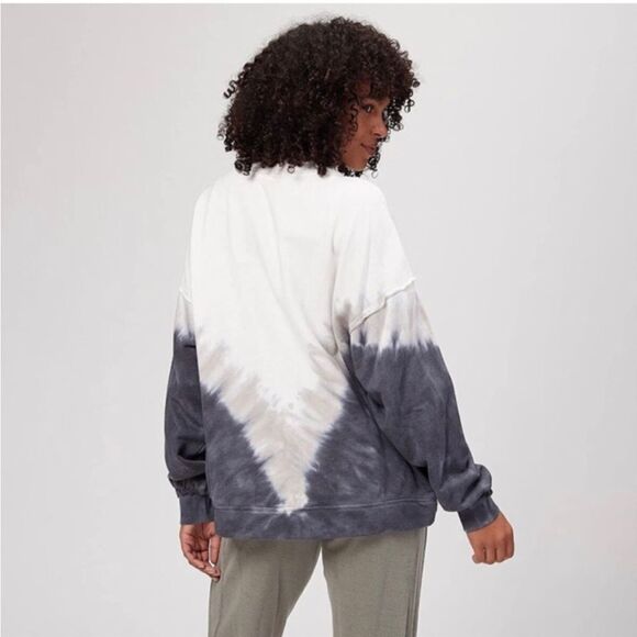 Free People Movement Ombré Metti Crewneck Pullover In Tie Dye - Picture 3 of 6